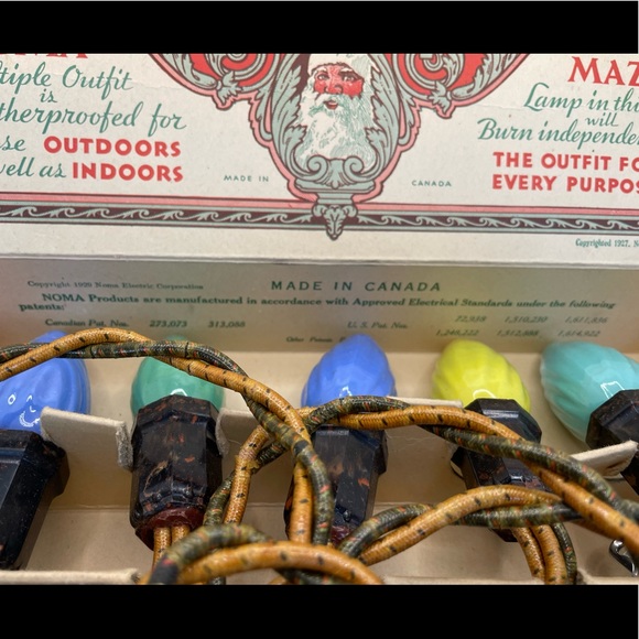 Vintage Noma Swirl Christmas Lights - Picture 6 of 16